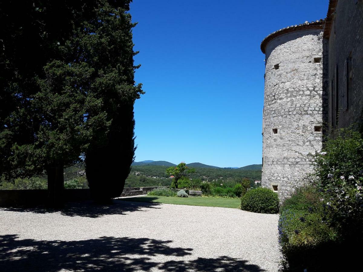Chateau De Rousson Buitenkant foto