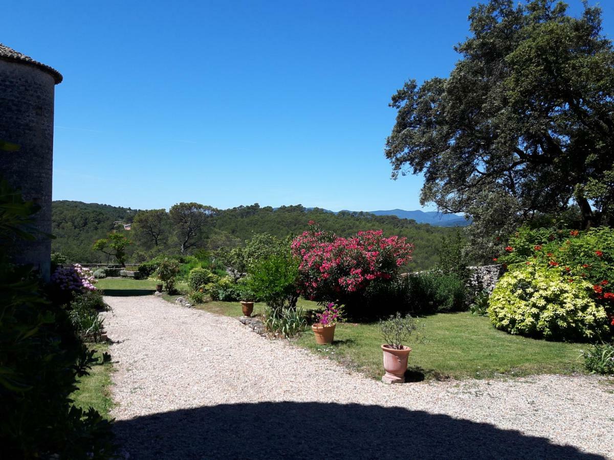 Chateau De Rousson Buitenkant foto