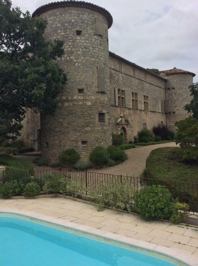 Chateau De Rousson Buitenkant foto