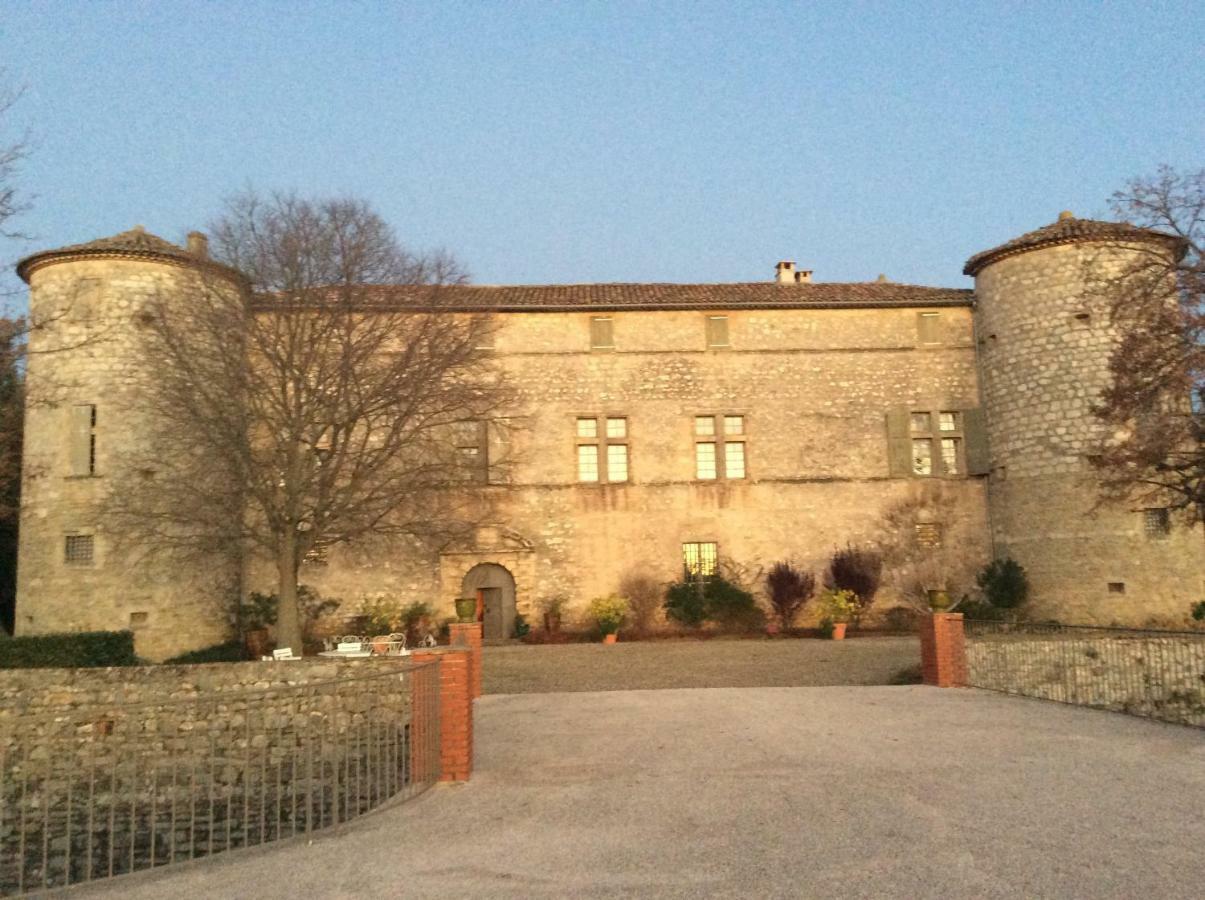 Chateau De Rousson Buitenkant foto